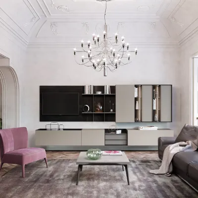 Parete attrezzata Story 1 di Astor mobili in OFFERTA OUTLET