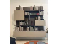 Parete attrezzata T030 Lema in stile moderna a prezzo scontato