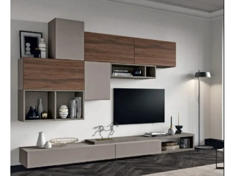Mobile soggiorno modello Velvet di Artigianmobili scontato -50%