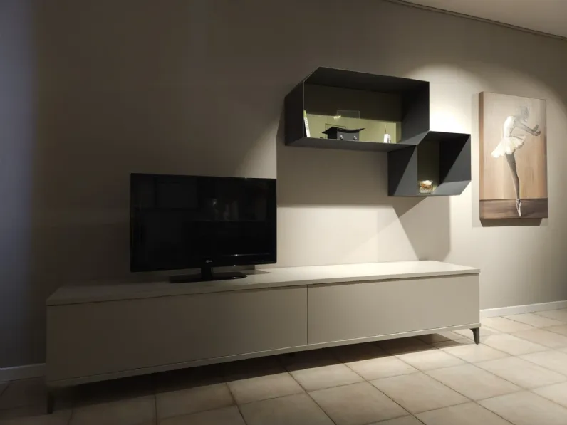 Parete attrezzata Volo Colombini casa in stile design a prezzo ribassato