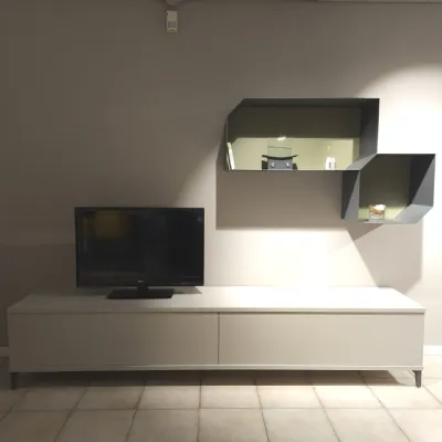 Parete attrezzata Volo Colombini casa in stile design a prezzo ribassato