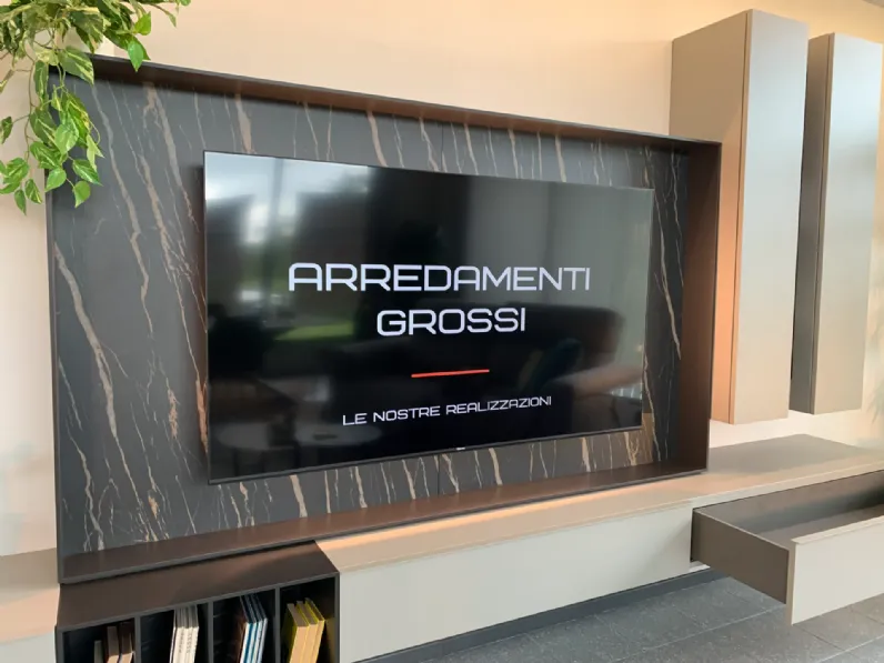 Mobile soggiorno modello Wallover di Caccaro scontato -57%
