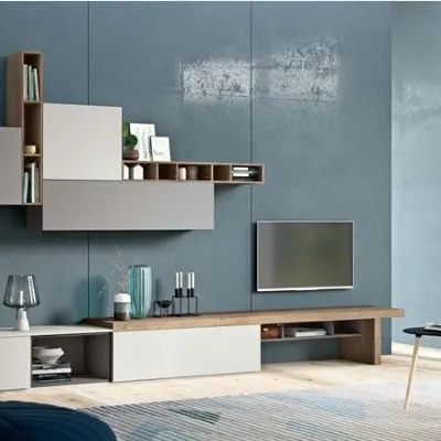 Parete attrezzata Start 03 di Villanova in OFFERTA OUTLET