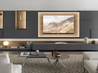 Parete attrezzata in stile design Martina di Artigianale in Offerta Outlet 