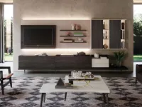 Parete attrezzata modello Skyline 6 di Astor mobili: richiedi il prezzo riservato 