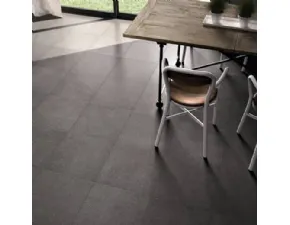 Pavimento in ceramica Blustyle dark geotech 60x60 – gres porcellanato effetto pietra grigio scuro di So.tiles a prezzo Outlet