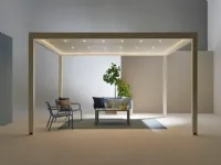 Innovativa pergotenda Movie perola bioclimatica  Gibus a prezzo Outlet 