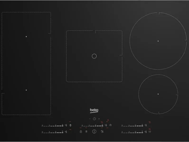 Piano cottura Beko 5 zone con 1 flexy del brand Beko a prezzo scontato