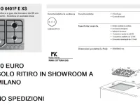 Piano cottura modello Master kitchen  Collezione esclusiva a PREZZI OUTLET