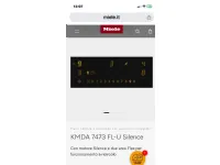 Piano cottura modello Piano cottura miele kmda7473fl-u M�ele a PREZZI OUTLET