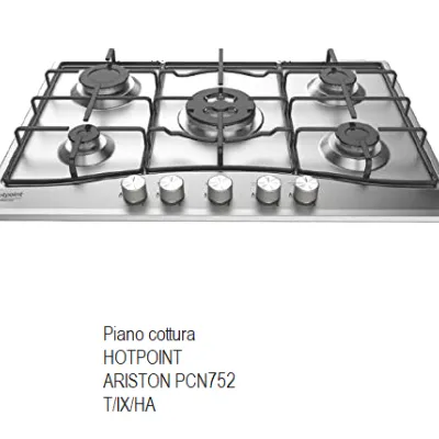 Piano cottura modello Pcn752 t/ix/ha Hotpoint ariston a PREZZI OUTLET