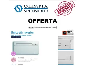 Piccoli elettrodomestici Omniaflex Olimpia splendid unico air inverter 10 hp climatizzator senza unit� esterna 01802 a prezzo scontato