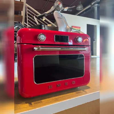 Piccoli elettrodomestici Smeg: Forno combinato a vapore da appoggio  con forte sconto