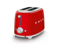 Piccoli elettrodomestici Smeg Tostapane rosso in Offerta Outlet