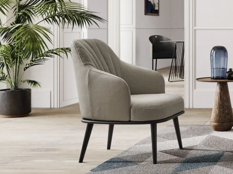 Poltrona in Tessuto Aaron Le comfort a prezzo Outlet
