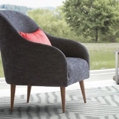 Poltroncina Adda Con seduta fissa a marchio Le comfort in Offerta Outlet 