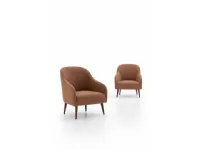 Poltroncina Adda: seduta fissa, Mottes selection, prezzi outlet. Ottima scelta per l'architetto!