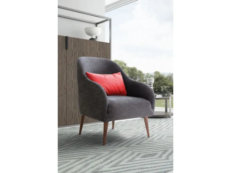 Poltrona in stile moderna Adda Collezione esclusiva in Offerta Outlet