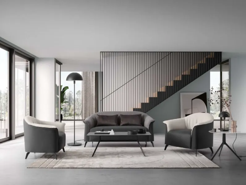 Poltrona Caroline Le comfort in Tessuto SCONTATA