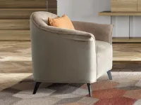 Poltroncina Caroline con seduta fissa, Mottes Selection a prezzi scontati. Perfetta per l'arredamento moderno.