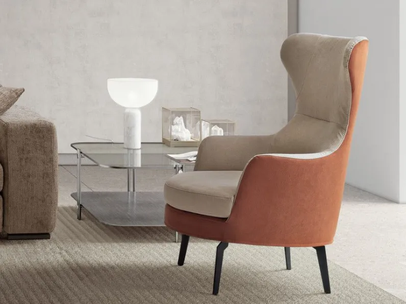Poltrona in stile moderna Dodo Le comfort in Offerta Outlet