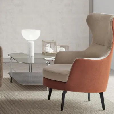 Poltrona in stile moderna Dodo Le comfort in Offerta Outlet
