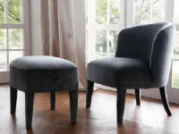 Poltroncina modello Dolcevita Collezione esclusiva in Tessuto in Offerta Outlet