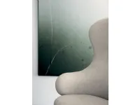 Poltrona Dua relax con meccanismo di ritorno Kristalia in Ecopelle SCONTATA