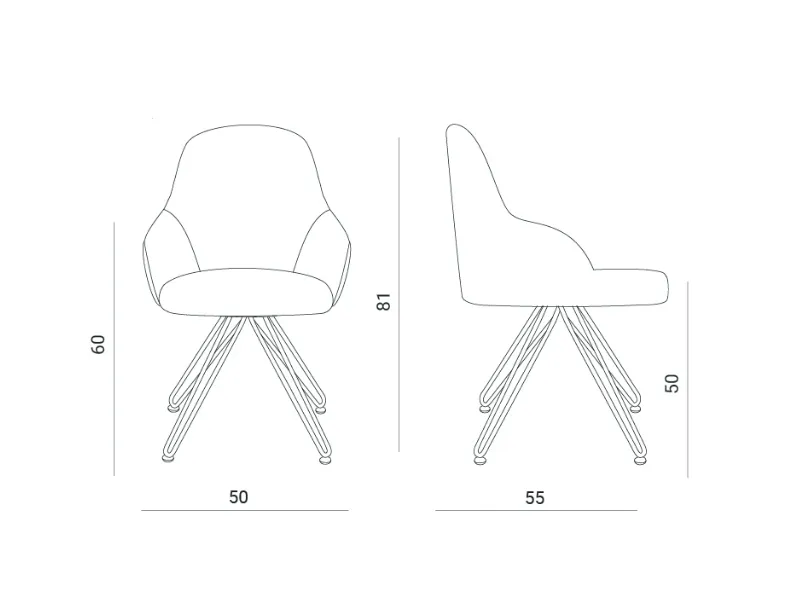 Poltroncina Fritz Con seduta fissa a marchio Easyline in Offerta Outlet 