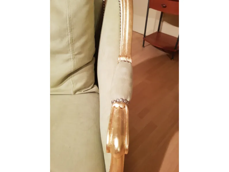 Poltroncina in stile barocco modello Sissi Zilio a prezzo scontato