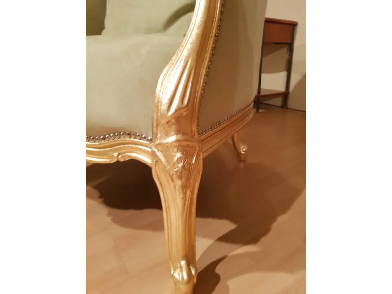 Poltroncina in stile barocco modello Sissi Zilio a prezzo scontato