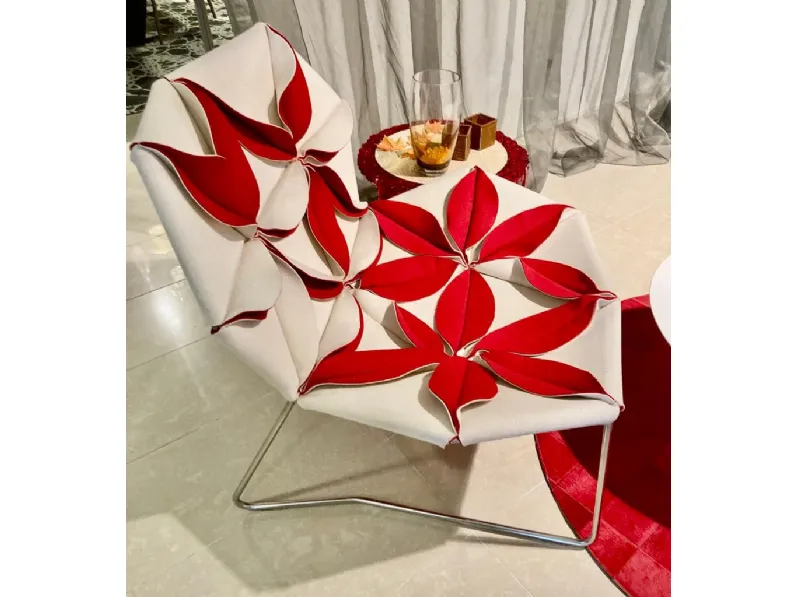 Poltrona in stile design Antipodi Moroso in Offerta Outlet