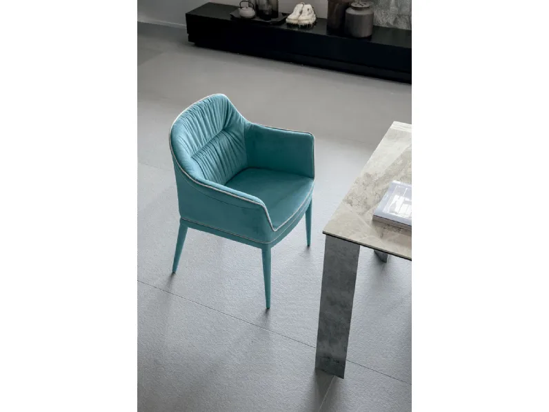 Poltroncina in stile design modello Dallas Mottes selection a prezzo scontato