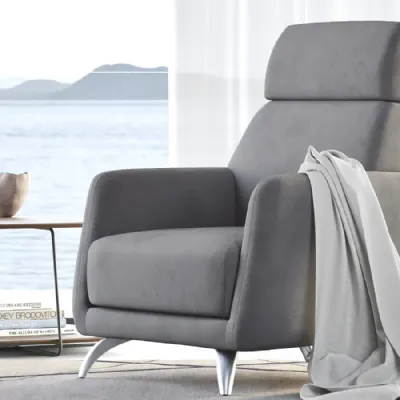 Poltroncina in stile design modello Isabel Doimo salotti a prezzo scontato