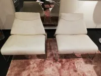 Poltroncina in stile design modello Lazy B&b italia a prezzo ribassato