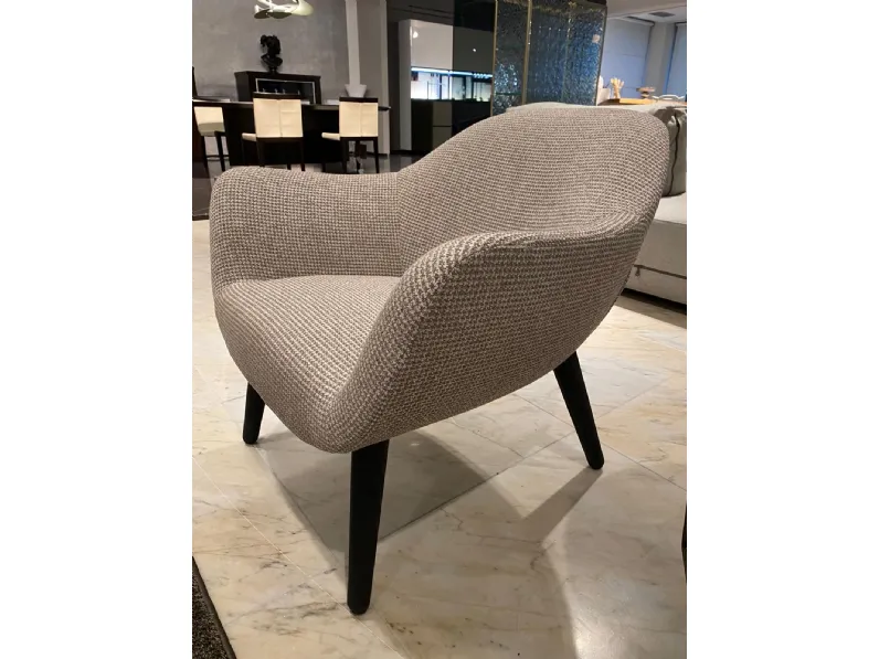Poltroncina modello Mad chair Poliform in Tessuto in Offerta Outlet