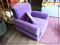 Poltroncina modello Mari Egoitaliano in Tessuto in Offerta Outlet