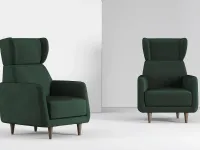 Poltroncina in stile design modello Roberta Doimo salotti a prezzo scontato