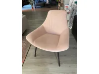 Poltroncina in stile design modello Thelma Doimo salotti a prezzo ribassato