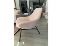 Poltroncina in stile design modello Thelma Doimo salotti a prezzo ribassato