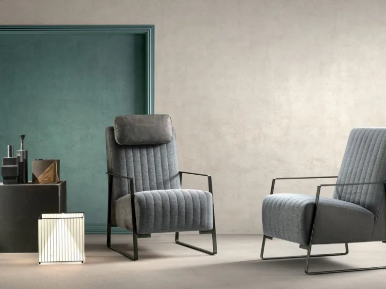 Poltroncina modello Angy Samoa in Tessuto in Offerta Outlet