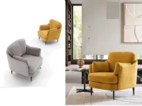 Poltrona in Tessuto Galen Le comfort in Offerta Outlet
