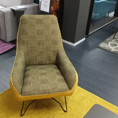 Poltroncina in stile moderno modello Namy bergere Egoitaliano a prezzo ribassato