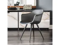 Poltroncina Indy Cattelan: seduta fissa, offerta outlet. Perfetta per l'architetto.