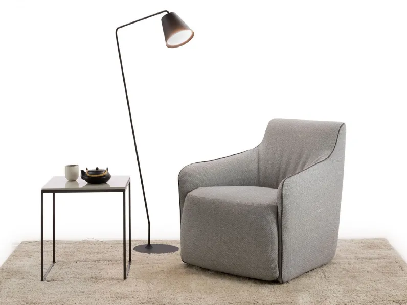 Poltrona in stile moderna Janet outlet Diotti.com in Offerta Outlet