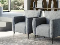 Poltroncina in stile design modello Luna Doimo salotti a prezzo ribassato