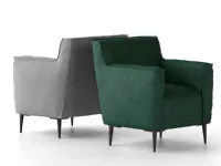 Poltroncina in stile design modello Luna Doimo salotti a prezzo ribassato