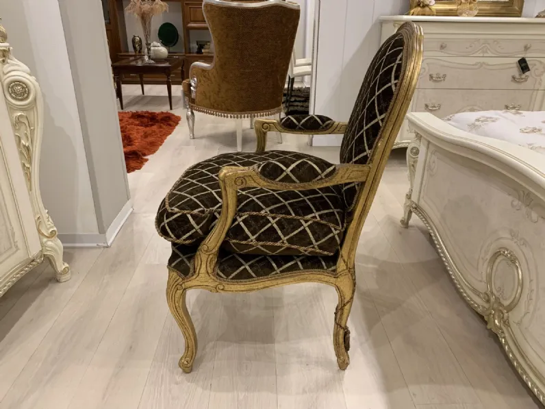 Poltroncina modello Annet Collezione esclusiva in Tessuto in Offerta Outlet