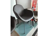 Poltroncina modello Eden Ozzio in Pelle in Offerta Outlet