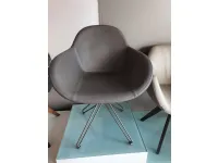 Poltroncina modello Eden Ozzio in Pelle in Offerta Outlet